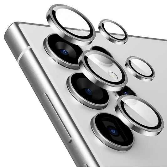 Lito S+ Rear Camera Protection Film for Samsung Galaxy S26 Ultra, Tempered Glass, Silver