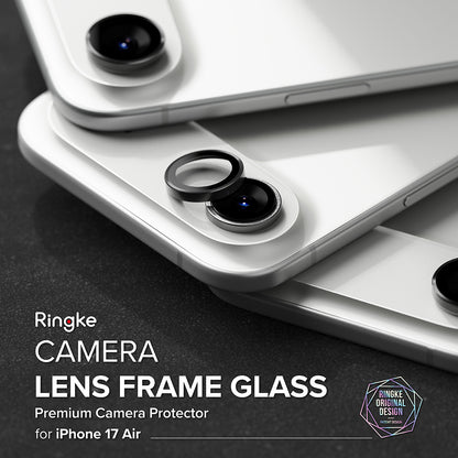 Ringke Rear Camera Protection Film for Apple iPhone 17 Air, Tempered Glass, Black