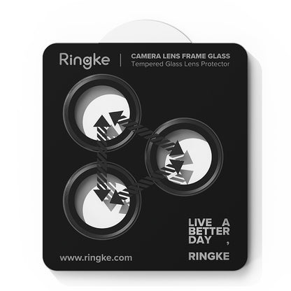 Ringke Rear Camera Protection Film for Apple iPhone 17 Pro Max / 17 Pro, Tempered Glass, Black