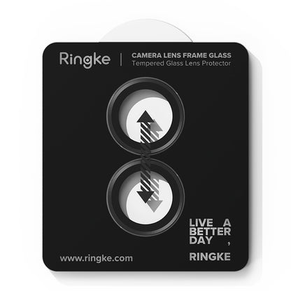 Ringke Rear Camera Protection Film for Apple iPhone 17, Tempered Glass, Black