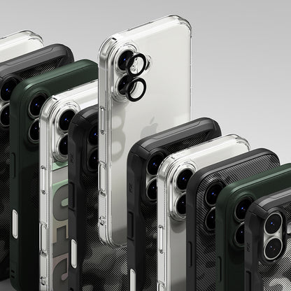 Ringke Rear Camera Protection Film for Apple iPhone 17, Tempered Glass, Black