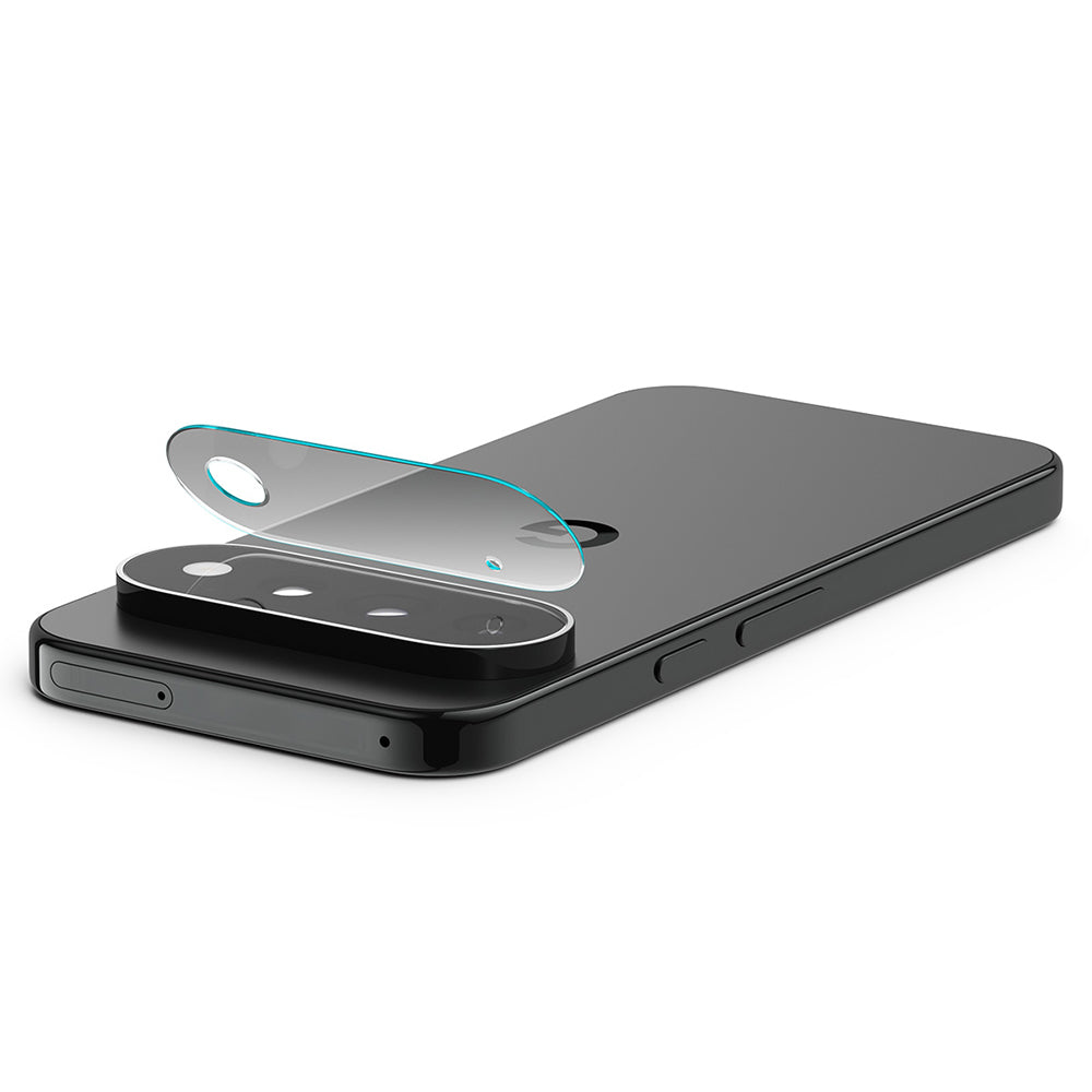 Spigen GlastR EZ FIT Optik Pro Rear Camera Protective Film for Google Pixel 11, Tempered Glass, Set of 2 pieces, Black AGL11479