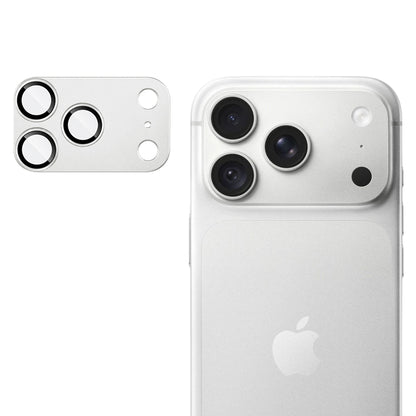 Techsuit Rear Camera Protector for Apple iPhone 18 Pro, Tempered Glass, Silver