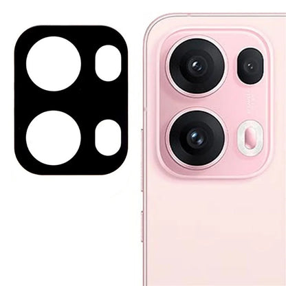 Techsuit Rear Camera Protective Film for Oppo Reno13 Pro, Tempered Glass, Black