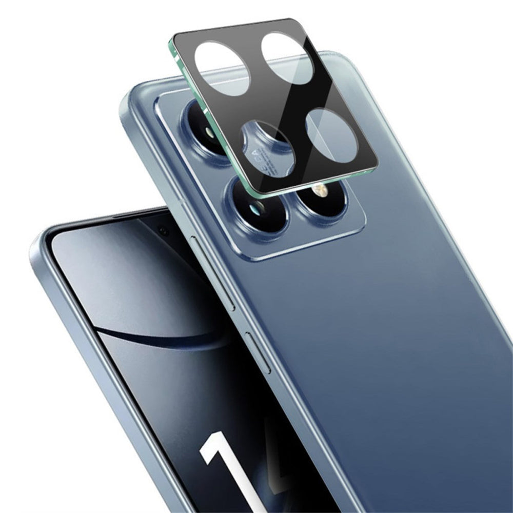 Techsuit Rear Camera Protective Film for Xiaomi 14T, Tempered Glass, Black