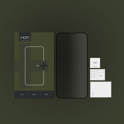 Privacy Screen Protector HOFI PRO+ for Apple iPhone 14 Plus / 13 Pro Max, Tempered Glass, Full Glue