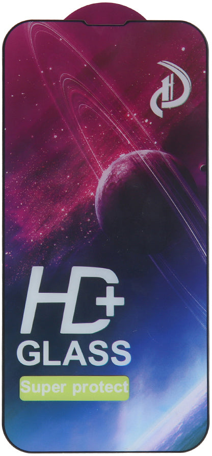 OEM Screen Protector for Samsung Galaxy A35 5G A356, Tempered Glass, Full Glue, Set of 10 pieces, 9D, Black