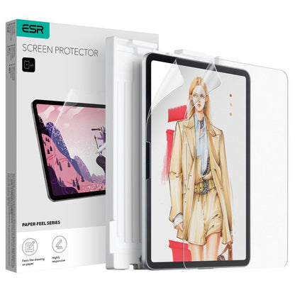 Matte Screen Protector ESR Paper Feel for Apple iPad Pro 11 (2025) / iPad Pro 11 (2024), Plastic, Set of 2 pieces