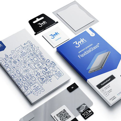 3MK FlexibleGlass Screen Protector for Apple iPhone 12 Pro Max, Flexible Glass, Full Glue