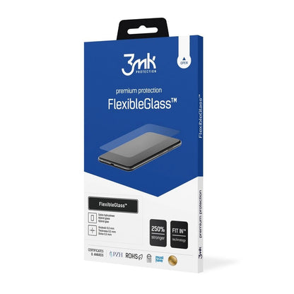 Screen Protection Film 3MK FlexibleGlass for Apple iPhone 17 Pro, Flexible Glass, Full Glue