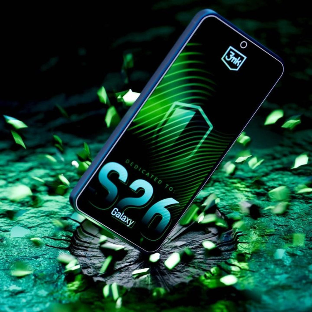 3MK Silver Protect+ Screen Protector for Samsung Galaxy S26, Plastic