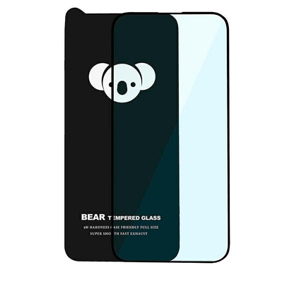 Bear HD Screen Protector Film for Samsung Galaxy S26 S942, Tempered Glass, Full Glue, Black