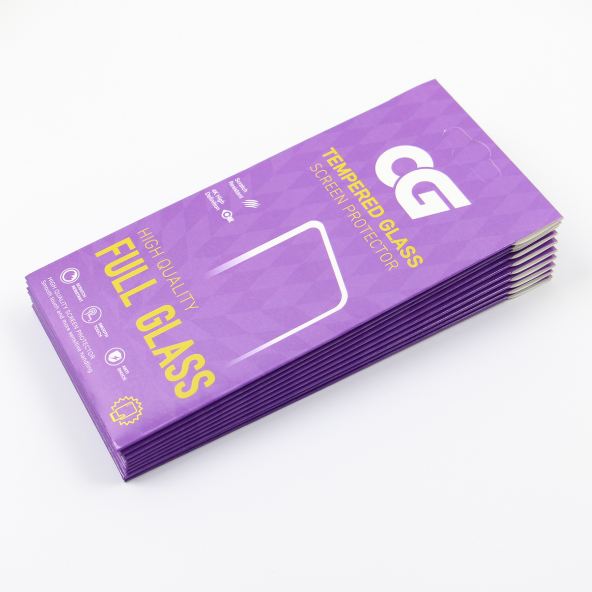 OG Premium Screen Protector Film for Samsung Galaxy S26 Ultra S948, Tempered Glass, Full Glue, Set of 10 pieces, Black