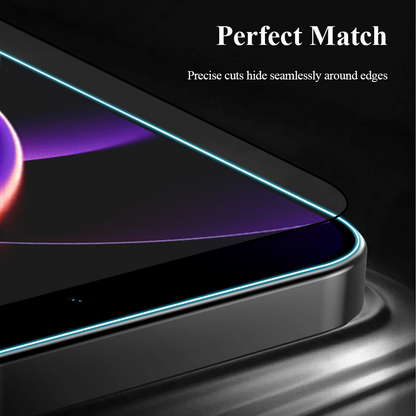 Lereach Screen Protector for Xiaomi 17T Pro, Tempered Glass, Full Glue, Black