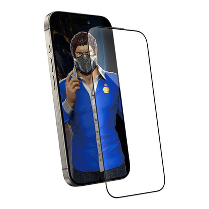 Blueo Anti-Dust HD Screen Protector Film for Apple iPhone 11 Pro Max / XS Max, Tempered Glass, Full Glue, Black