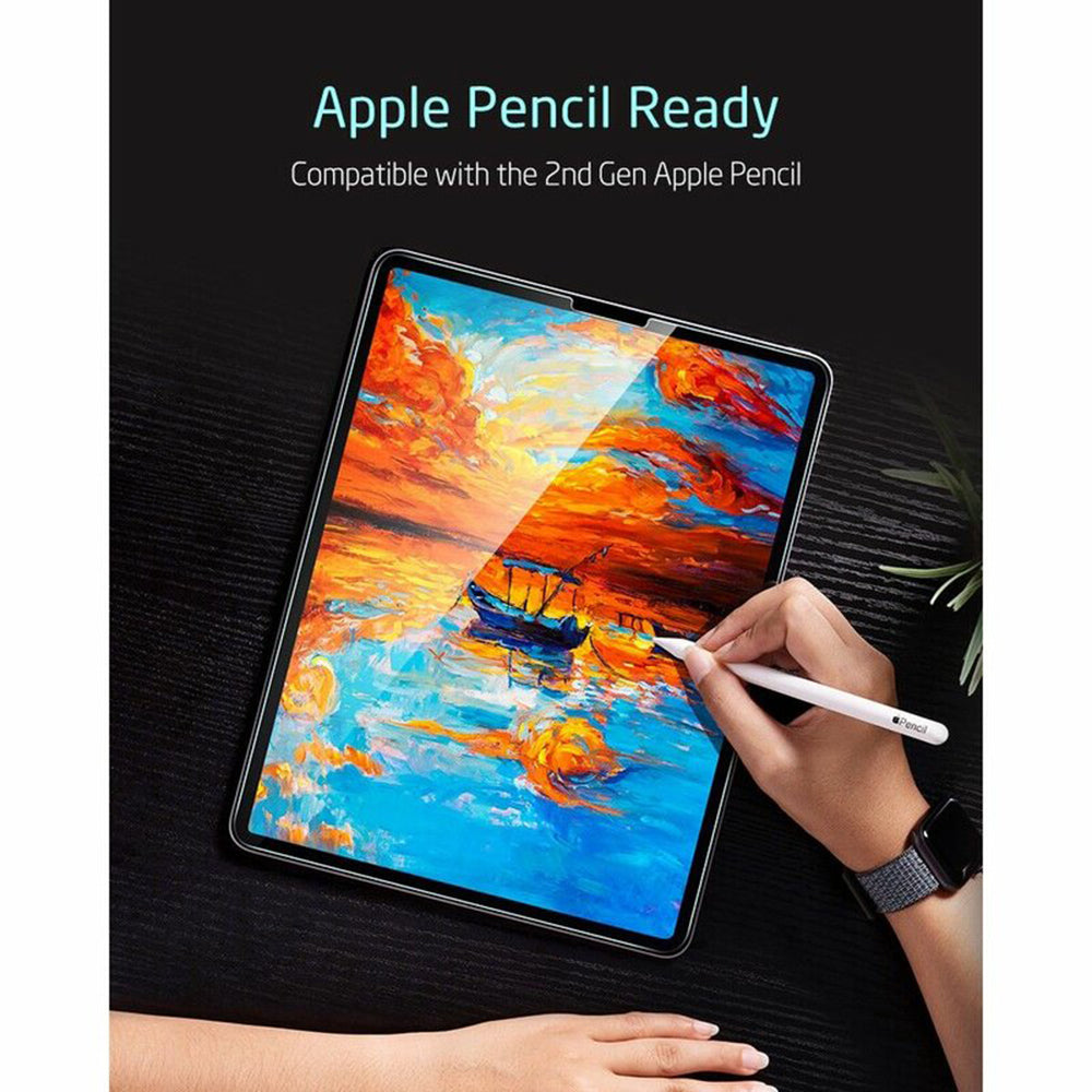ESR Screen Protector for Apple iPad Air (2022) / Pro 11 (2021) / Air (2020), Tempered Glass, Full Glue, Set of 2 Pieces