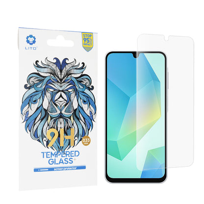 Lito Classic Screen Protector Film for Samsung Galaxy A16 5G A166 / A16 4G A165, Tempered Glass, Full Glue, 2.5D