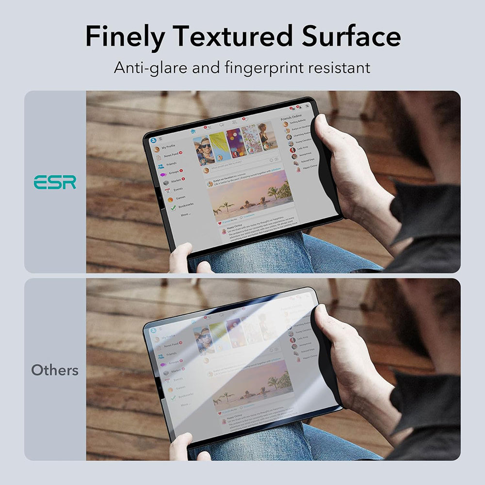 ESR Magnetic Privacy Screen Protector for Apple iPad Air 11 (2026) / Air 11 (2025), Plastic