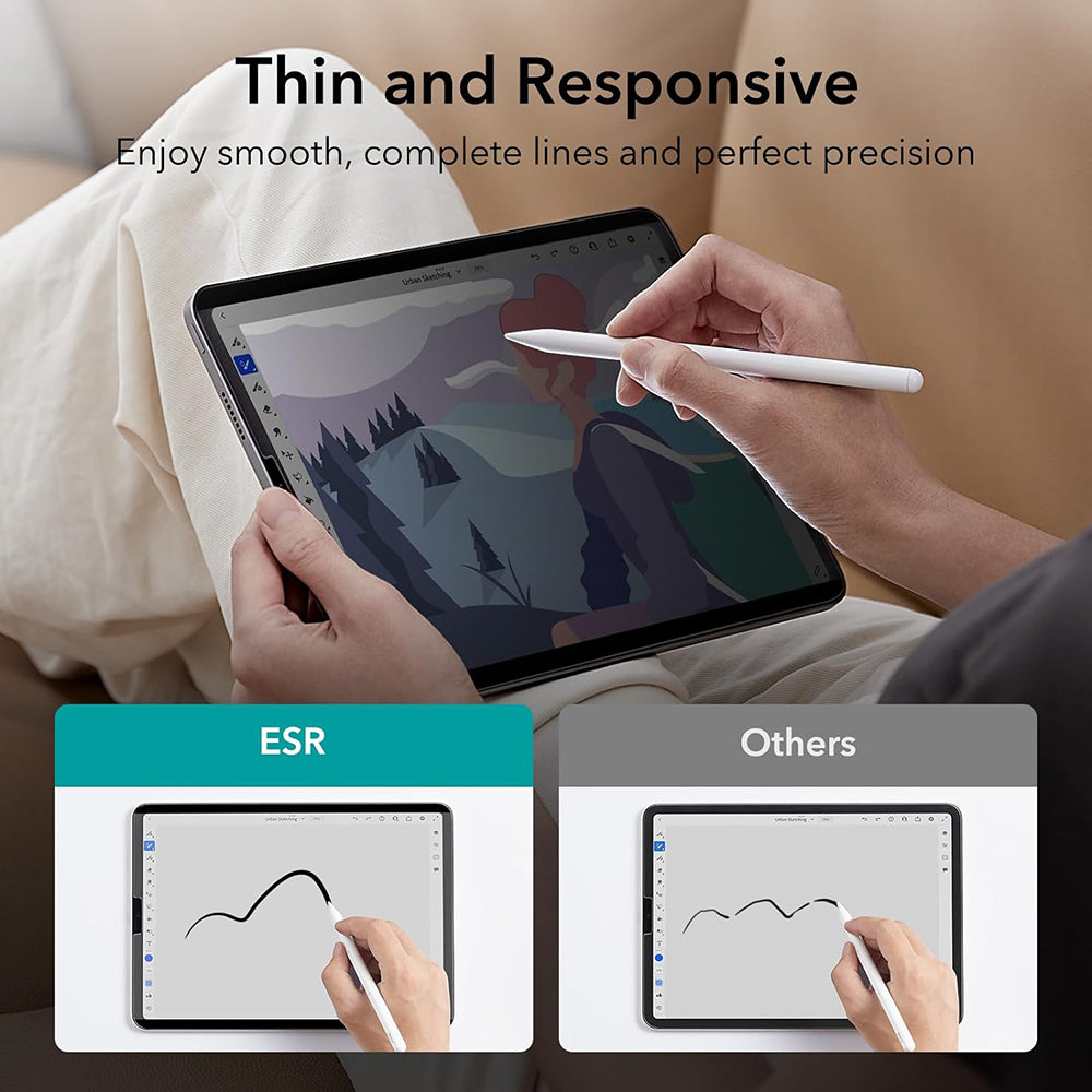 ESR Magnetic Privacy Screen Protector for Apple iPad Air 11 (2026) / Air 11 (2025), Plastic