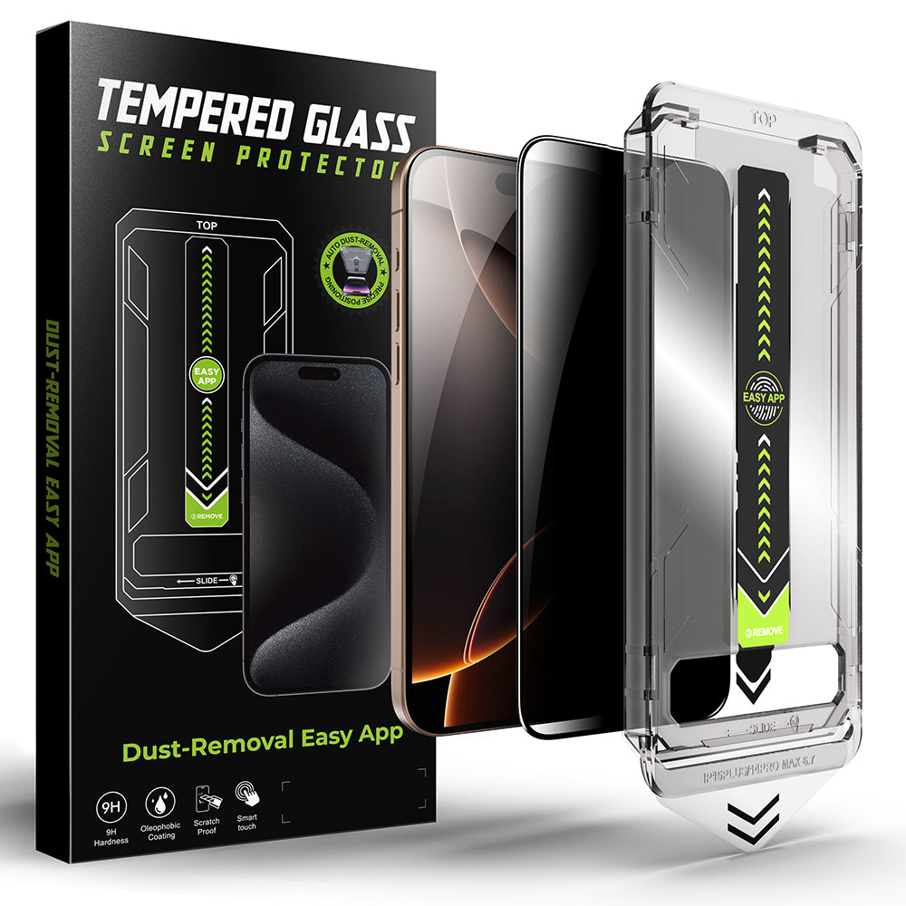 Privacy Screen Protector Techsuit TitanGlass for Apple iPhone 11 / XR, Tempered Glass, Full Glue