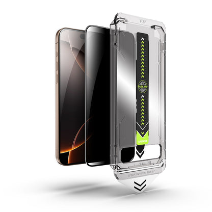 Privacy Screen Protector Techsuit TitanGlass for Apple iPhone 14 Pro, Tempered Glass, Full Glue