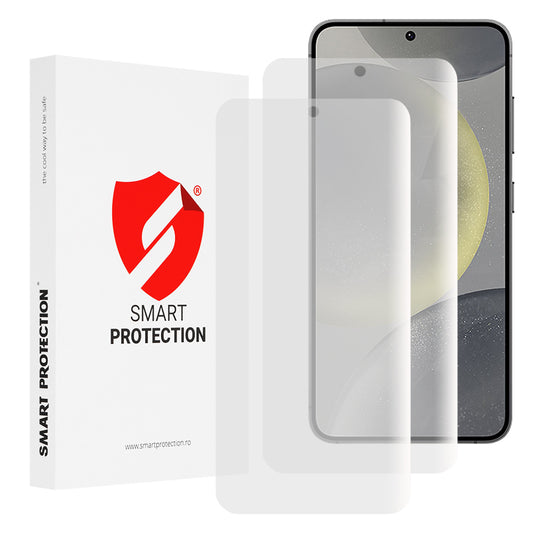 Smart Protection Premium Classic Screen Protector Film for Samsung Galaxy S24 S921, Plastic, Set of 2 pieces