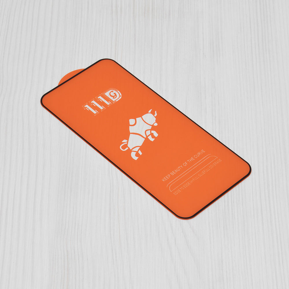 Techsuit Screen Protector Film for OnePlus Nord 3, Tempered Glass, Full Glue, 111D, Black