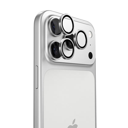 Torras Lensguard Rear Camera Protective Film for Apple iPhone 17 Pro Max / 17 Pro, Tempered Glass, Silver