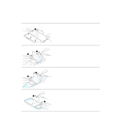 Ringke Dual Easy Interior Screen Protector for Samsung Galaxy Z Flip4 F721, Plastic, Set of 2 Pieces