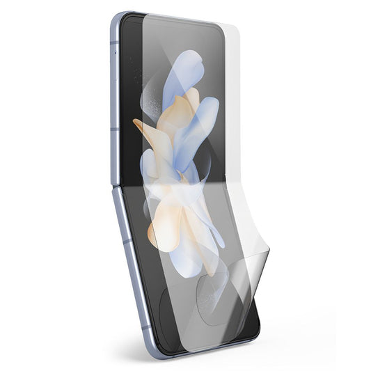 Ringke Dual Easy Interior Screen Protector for Samsung Galaxy Z Flip4 F721, Plastic, Set of 2 Pieces