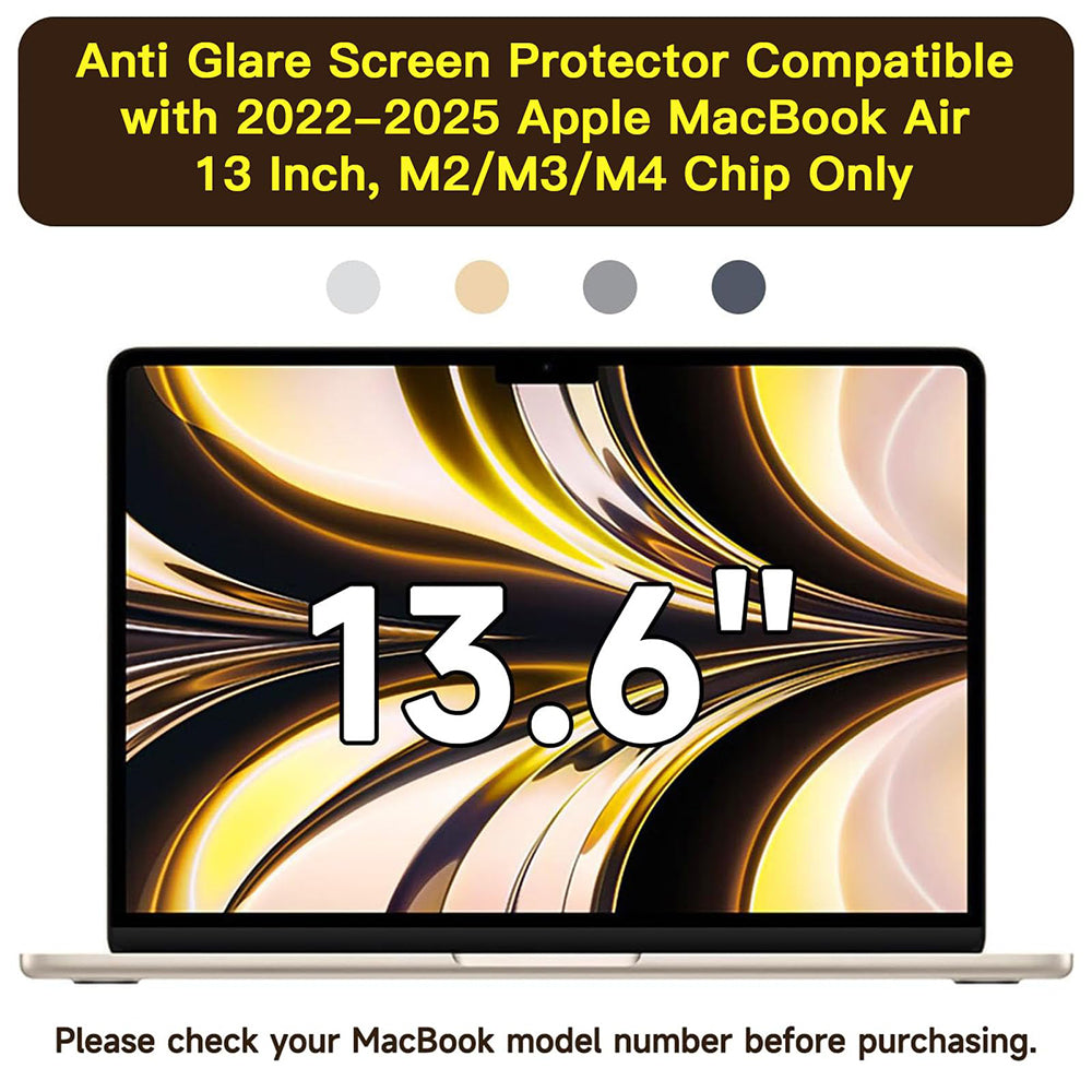 Matte Anti Blue Light Screen Protector Techsuit VisionProX for Apple MacBook Air 13inch (2020) / (2018) / (2017), Plastic