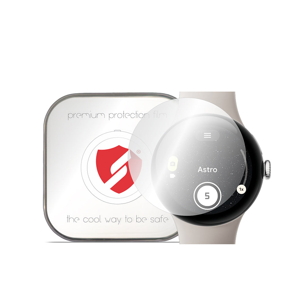 Smart Protection Premium Classic Screen Protector for Google Pixel Watch 4 45mm, Set of 4 Pieces, Plastic