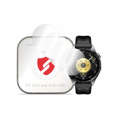 Smart Protection Premium Classic Screen Protector Film for Huawei Watch GT 6 46mm, Set of 4 pieces, Plastic