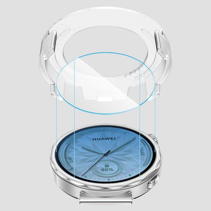 Tech-Protect Easy Set+ Screen Protector for Huawei Watch GT 5 41mm, 2-Piece Set, Tempered Glass