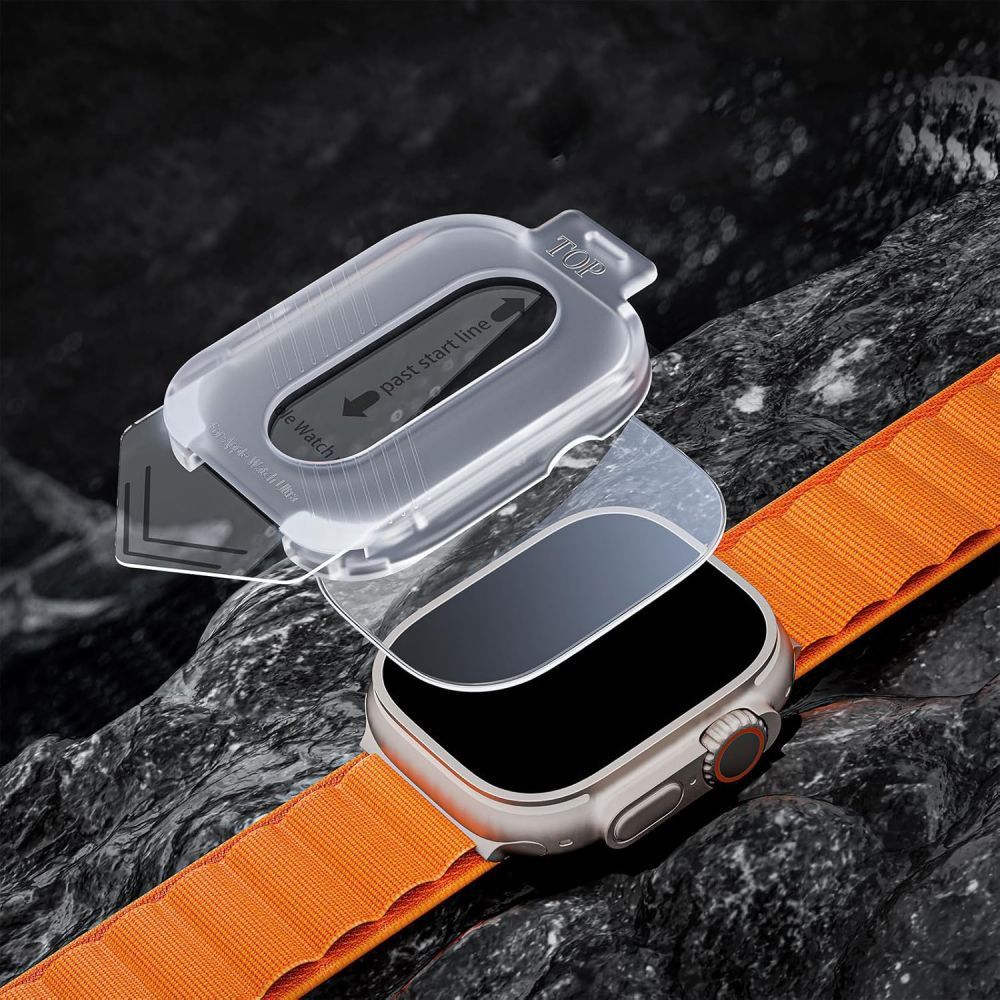 Tech-Protect Easy Set+ Screen Protector for Huawei Watch GT 5 41mm, 2-Piece Set, Tempered Glass