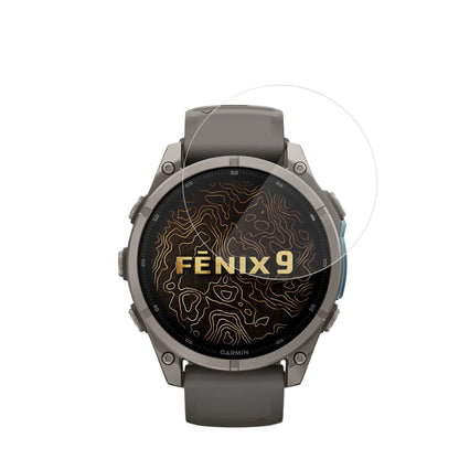 Techsuit Nano Flex Protective Film for Garmin Fenix 9 Pro 47mm / Fenix 9 47mm, Set of 2 pieces, Plastic, Black