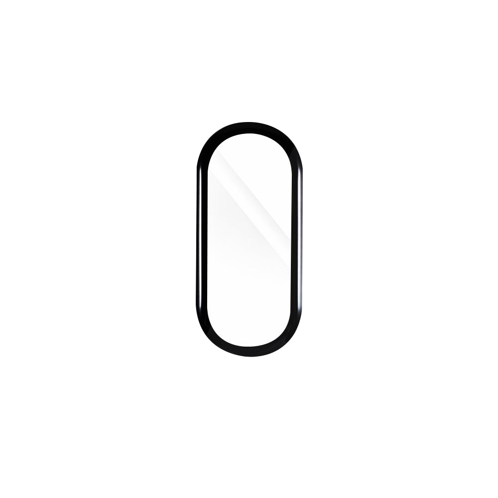 Techsuit Nano Flex Protection Film for Xiaomi Smart Band 8, Set of 2 Pieces, Plastic, Black