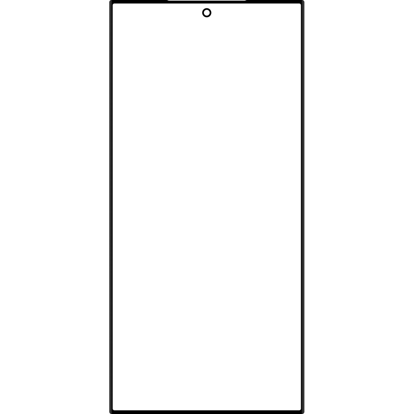 Screen Glass + OCA Forward Shield for Samsung Galaxy S24 Ultra S928, Black