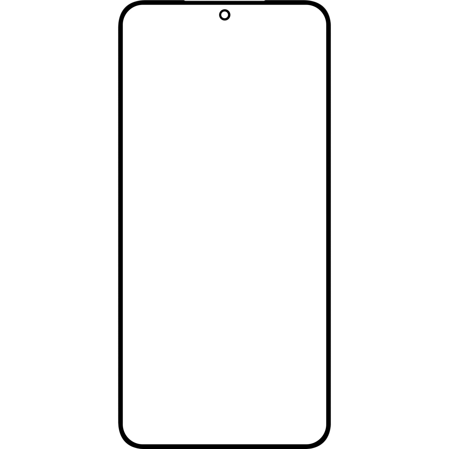 Screen Glass + OCA Forward Shield for Samsung Galaxy S23 S911, Black