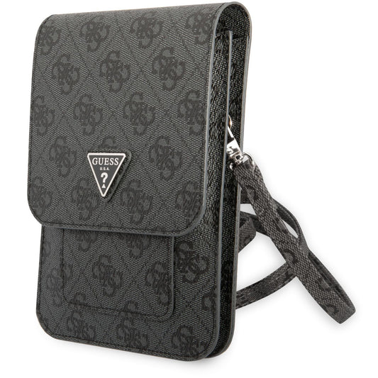 Universal Phone Bag, Guess, 4G Triangle Logo, Black
