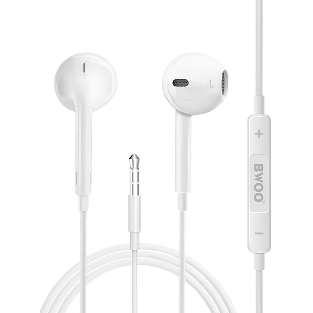 Handsfree 3.5mm BWOO HF05, White