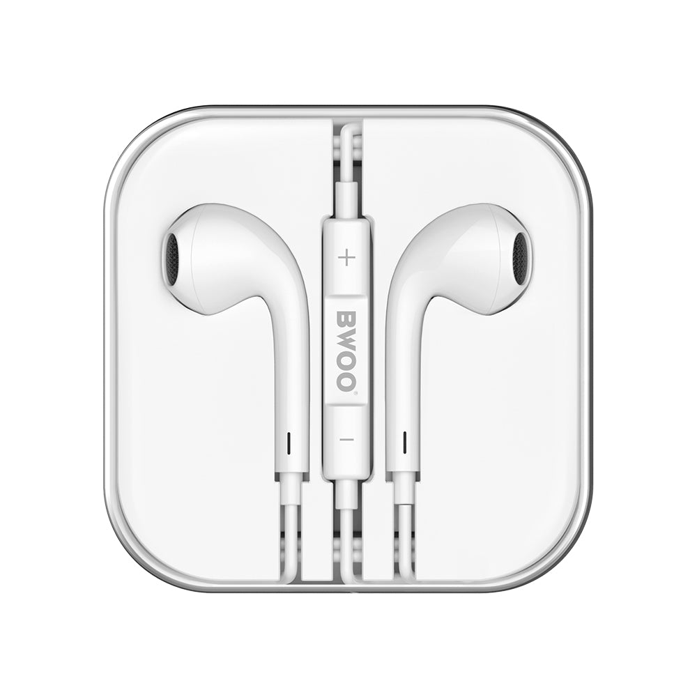 Handsfree 3.5mm BWOO HF05, White