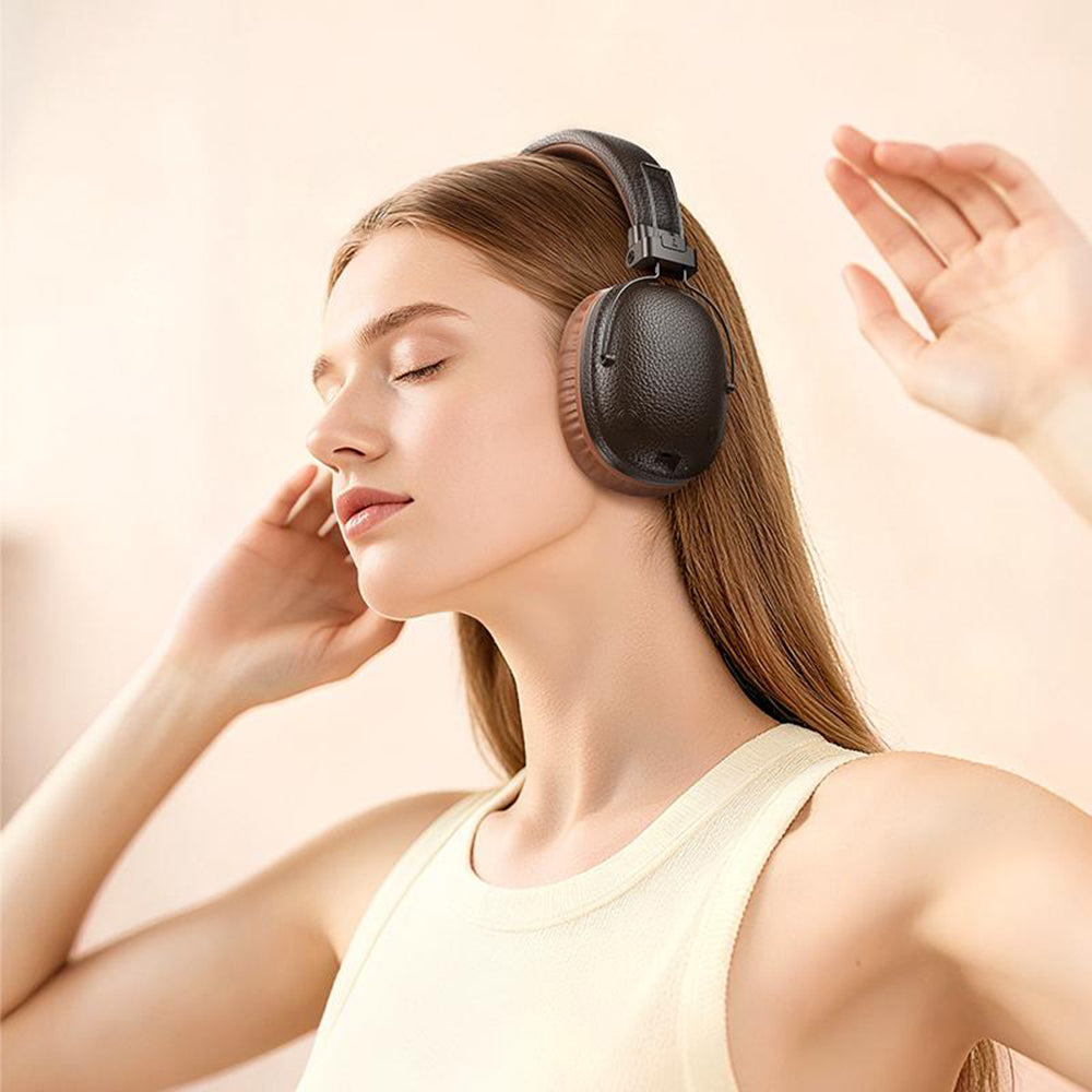 Handsfree Bluetooth Acefast BO34 Suenos, A2DP, Brown