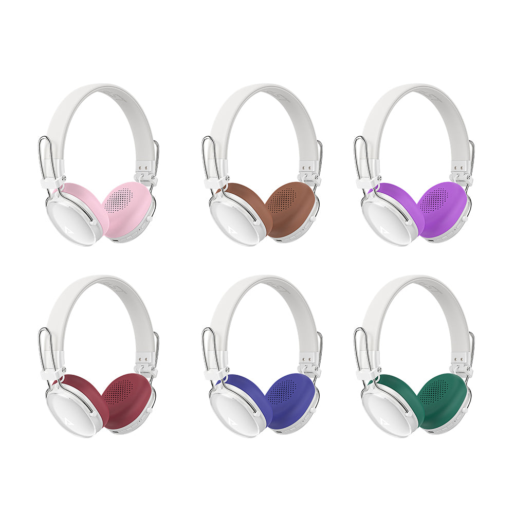 Handsfree Bluetooth Acefast H7, A2DP, ANC, White