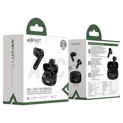 Acefast W1 Bluetooth Handsfree, TWS, Black