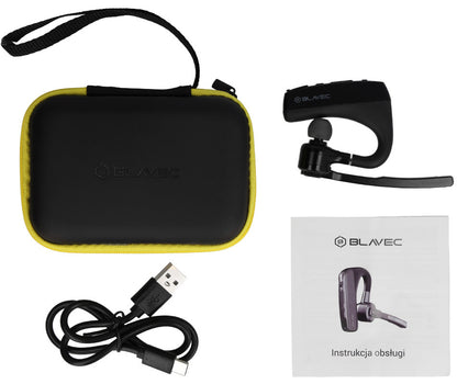 Blavec Voyager 1 Bluetooth Handsfree, MultiPoint, A2DP, Black