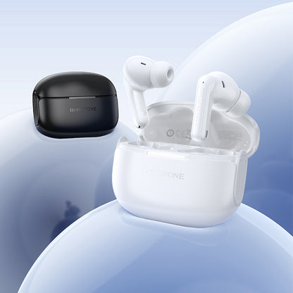 Handsfree Bluetooth Borofone FQ9 Peaceful, TWS, Black