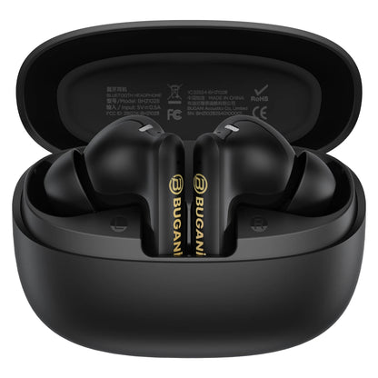 Bluetooth Handsfree Bugani Freebuds B20, TWS, ANC, Black