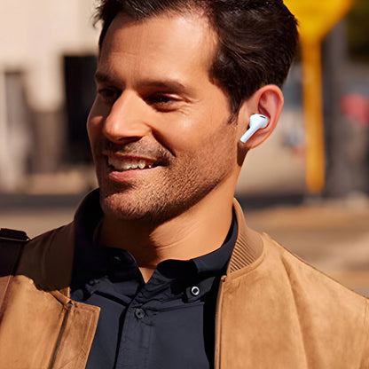 Bluetooth Handsfree Dudao U19 Display, TWS, White