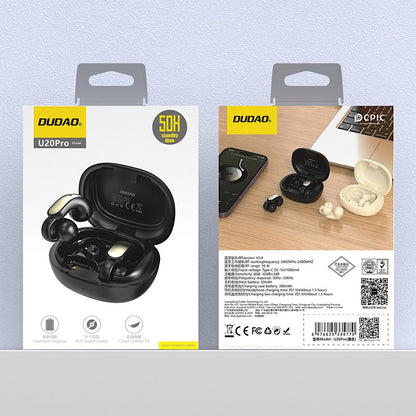Dudao U20 Bluetooth Handsfree, TWS, Black